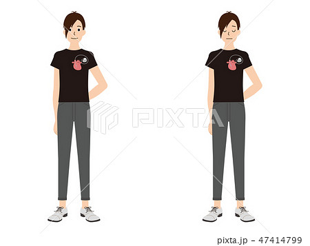 ペースメーカーをつけた心臓疾患のある男性 47414799