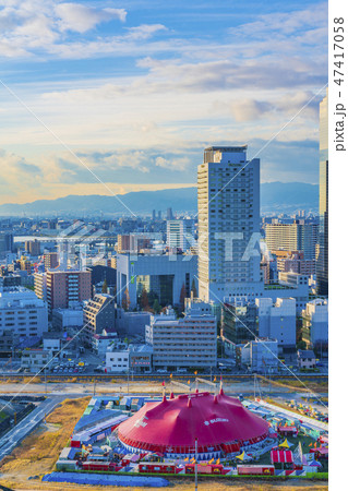 大阪　梅田　再開発地域 47417058