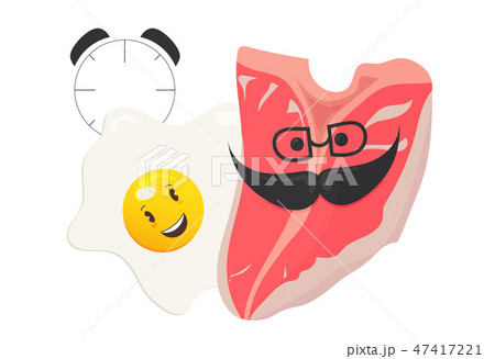 PrintHotel Continental Breakfast sign, icon or banner. 47417221