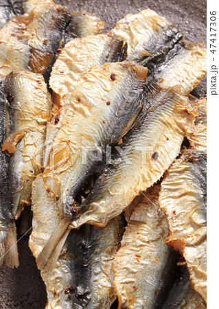 焼きママカリ の写真素材