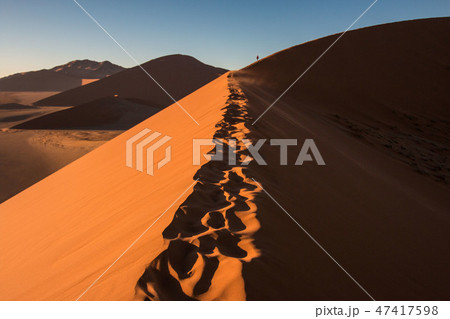 ナミビア ナミブ砂漠 Dune45 ナミビア ナミブ砂漠 Dune45 47417598