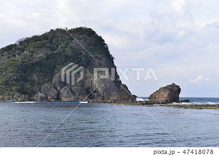 【兵庫県 香住海岸】今子浦のかえる島 【兵庫県 香住海岸】今子浦のかえる島 47418078