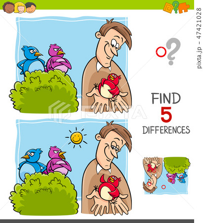 find differences game for children 47421028