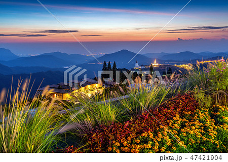 Beautiful landscape at Wat Phra That Pha Son Kaew 47421904