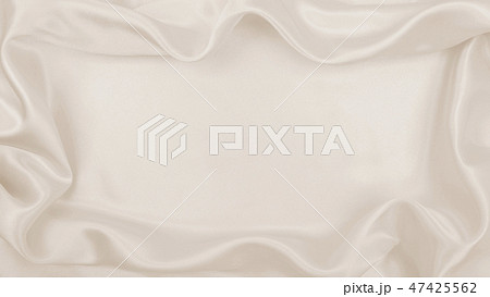 Smooth elegant golden silk or satin luxury cloth  47425562