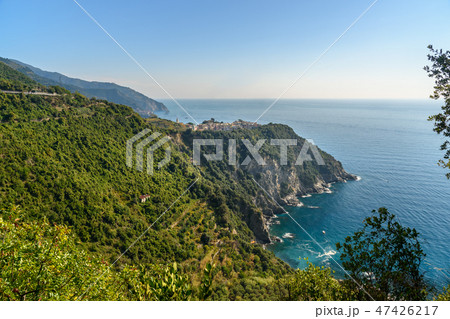 View of Corniglia. Cinque Terre. Italy 47426217
