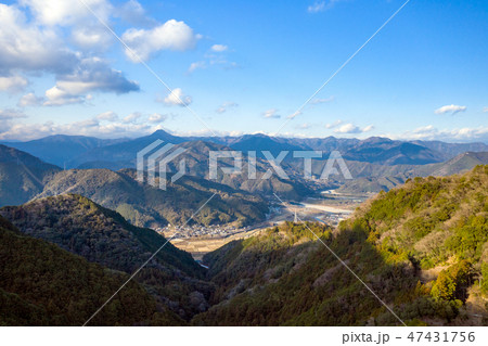 南国土佐 高知県の山々(大樽の滝 上空) 南国土佐 高知県の山々(大樽の滝 上空) 47431756