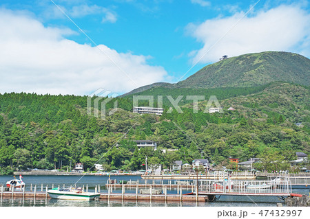 秋の芦ノ湖から見た駒ケ岳 秋の芦ノ湖から見た駒ケ岳 47432997