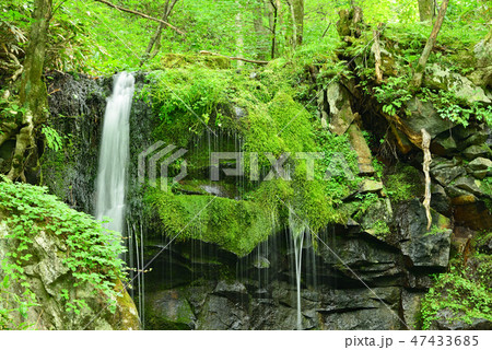 街風景　嬬恋村　たまだれの滝 47433685