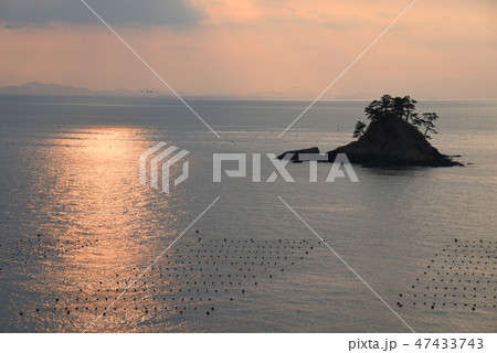 松島　夕焼け 47433743