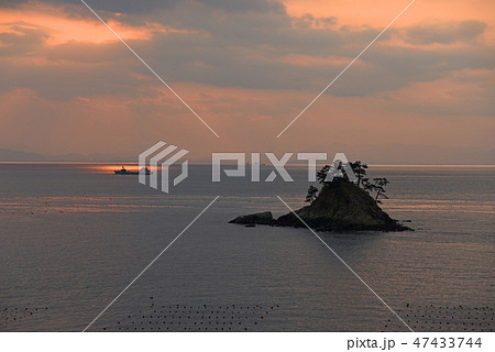 松島　夕焼け 47433744