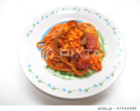 炒りたまご入り家庭のナポリタン 炒りたまご入り家庭のナポリタン 47434399