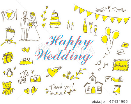 新着happy Wedding イラスト 手書き ディズニー帝国