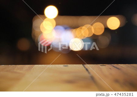 abstract bokeh street light background. 47435281