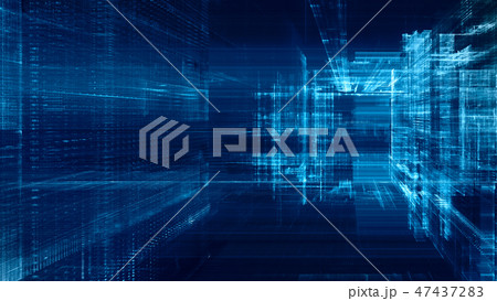 Abstract digital art background 47437283