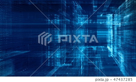 Abstract digital art background 47437285