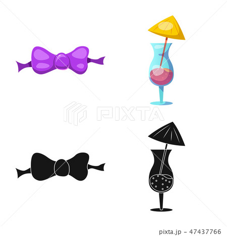 Isolated object of party and birthday symbol. Set of party and celebration vector icon for stock. 47437766