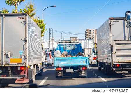 道路 交通 渋滞 環七通り 道路 交通 渋滞 環七通り 47438087