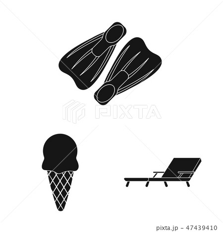 Isolated object of pool and swimming icon. Collection of pool and activity stock symbol for web. Isolated object of pool and swimming icon. Collection of pool and activity stock symbol for web. 47439410