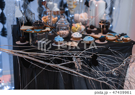 Candy bar on wedding ceremony Candy bar on wedding ceremony 47439961
