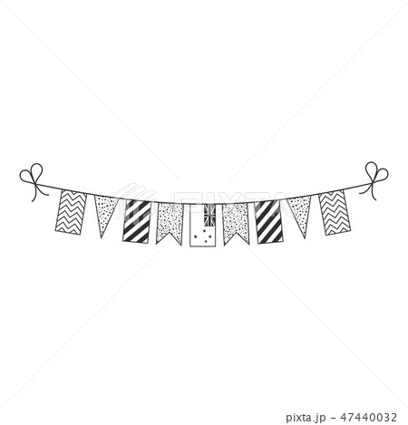 Decorations bunting flags New Zealand national day 47440032