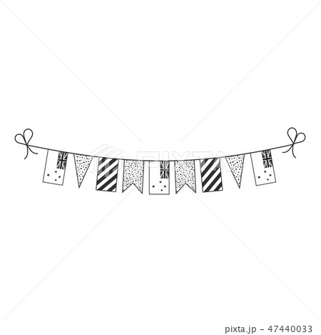 Decorations bunting flags New Zealand national day Decorations bunting flags New Zealand national day 47440033