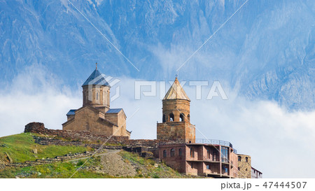 Gergeti Trinity Church in Georgia 47444507