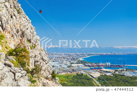 Antalya, Turkey from Tunek Tepe hill 47444512