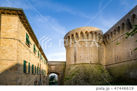 Volterra old fortress round tower Volterra old fortress round tower 47446619
