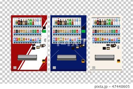 自動販売機のイラスト素材