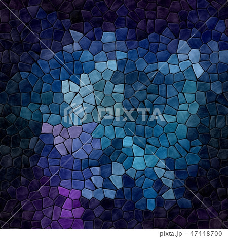 stony mosaic tiles background dark blue black  47448700