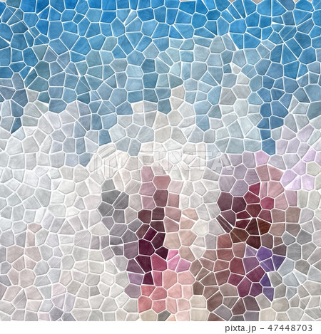 stony mosaic tiles background blue gray pink 47448703
