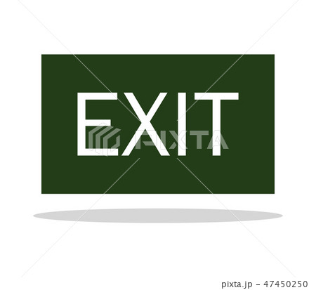 exit signal icon exit signal icon 47450250
