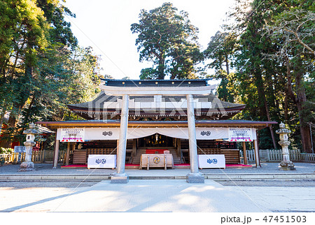 鹿島神宮 拝殿 （茨城県鹿嶋市） 2019年1月現在 47451503