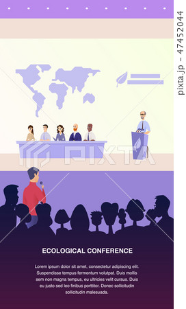 Illustration Interview Journalist Professor Group Illustration Interview Journalist Professor Group 47452044