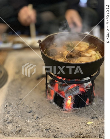 囲炉裏 ぼたん鍋 牡丹鍋 兵庫県 篠山 丹波篠山 いわや 囲炉裏 ぼたん鍋 牡丹鍋 兵庫県 篠山 丹波篠山 いわや 47452512