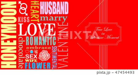 Abstract background of Valentine's day.  47454493