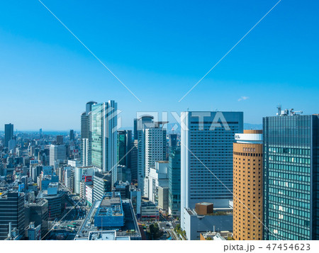 大阪駅前の超高層ビル群 大阪駅前の超高層ビル群 47454623