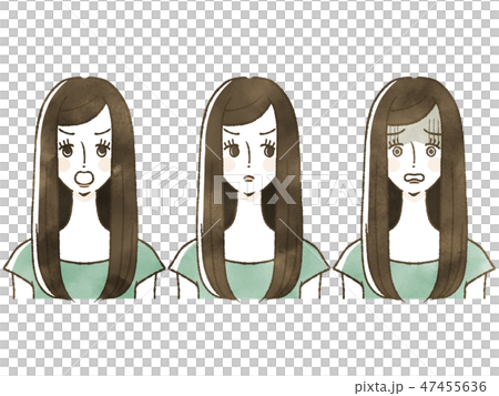 Woman - Facial expression Woman - Facial expression 47455636