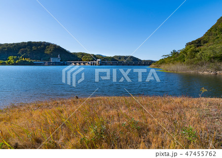 宮城大和町の南川ダムの紅葉と七ツ森湖に続く小道 宮城大和町の南川ダムの紅葉と七ツ森湖に続く小道 47455762