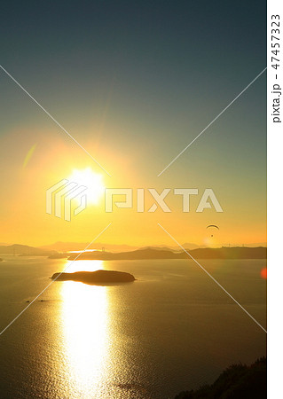 瀬戸内海夕景201901195dm238 瀬戸内海夕景201901195dm238 47457323