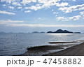 晴れの瀬戸内海 47458882