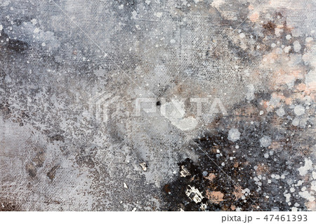 Expensive abstract painting in perfect grey tone. 47461393