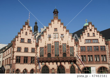 フランクフルト レーマー広場 市庁舎 フランクフルト レーマー広場 市庁舎 47463581