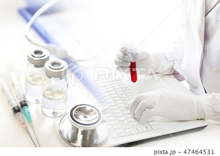 医療イメージ　血液検査 47464531