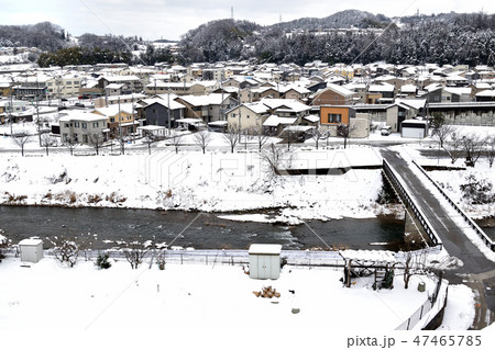 金沢市　田上の冬景色 47465785