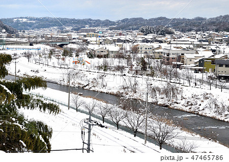 金沢市　田上の冬景色 47465786