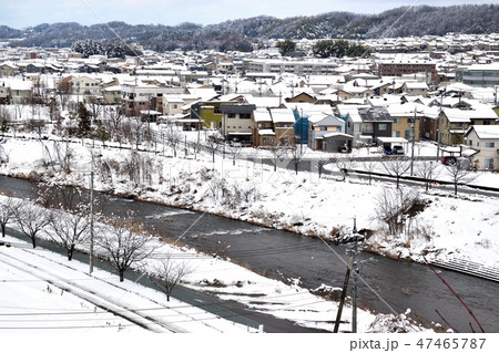 金沢市　田上の冬景色 47465787