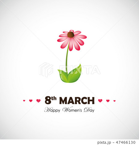 march 8 international women's day pink flower 47466130