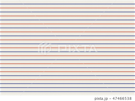 シンプルな布 ストライプ ネイビー&レッド 細め シンプルな布 ストライプ ネイビー&レッド 細め 47466538